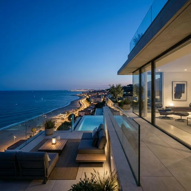 Contemporary coastal residence representing Mediterranean living in Montgat